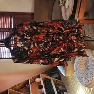 Hawaiian print romper
